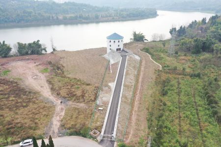 饮水思源渠江取水口
