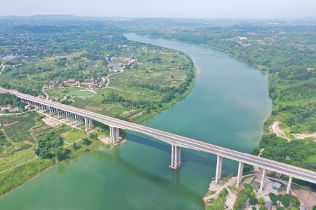 友谊桥梁大龙跨江大桥