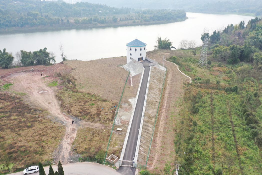 饮水思源渠江取水口