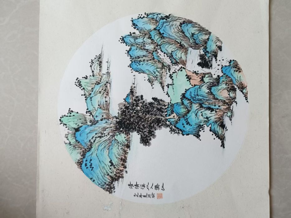 清清溪水入渠江