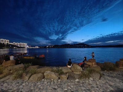 江湾城休闲时光