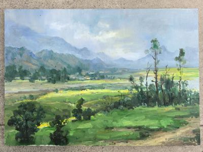 隐于翠色的渠江