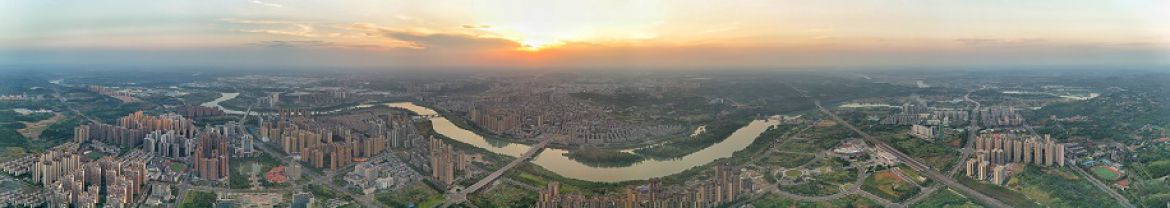 大美雁江长卷图