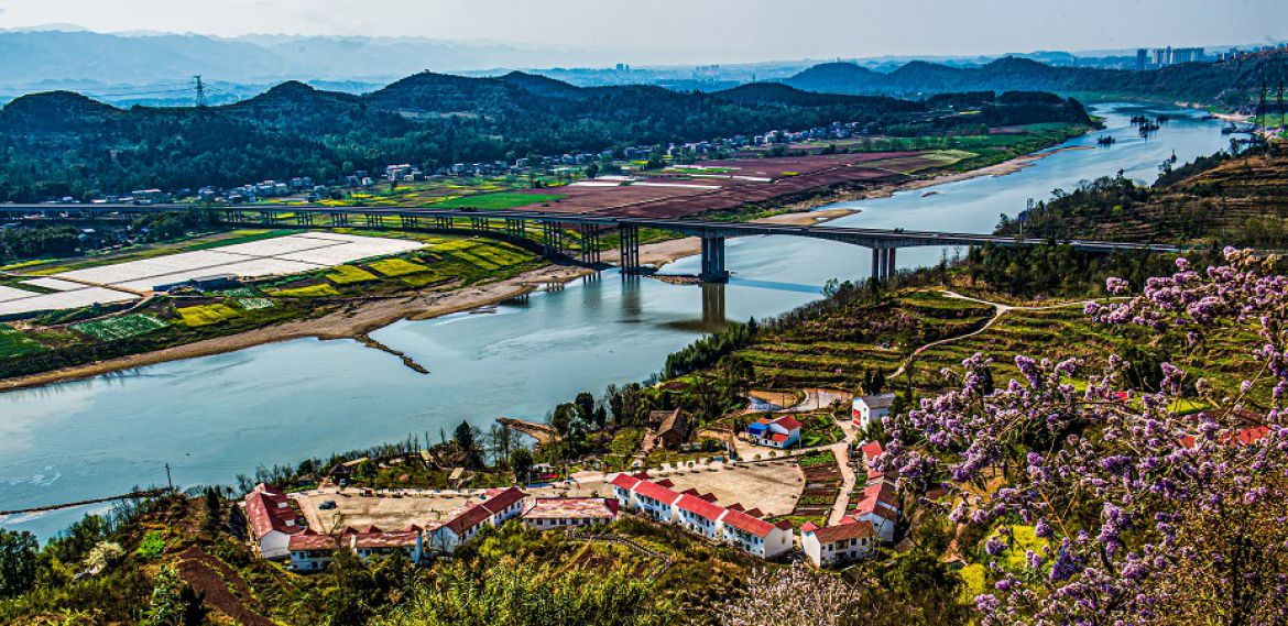 富饶美丽的渠江流域