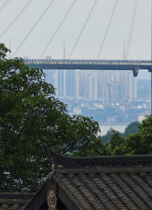 松溉古县衙远望