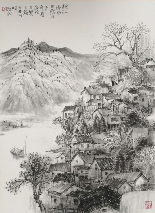 沱江边的甘露寺