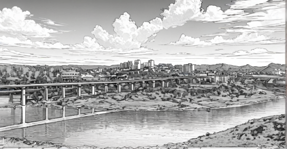 轨道交通资阳线横跨雁溪湖