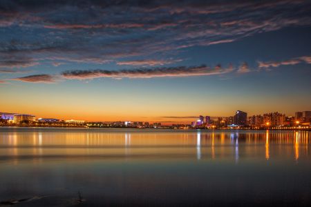 美丽的涪江之滨