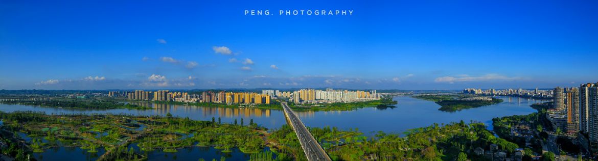 美丽的涪江之滨