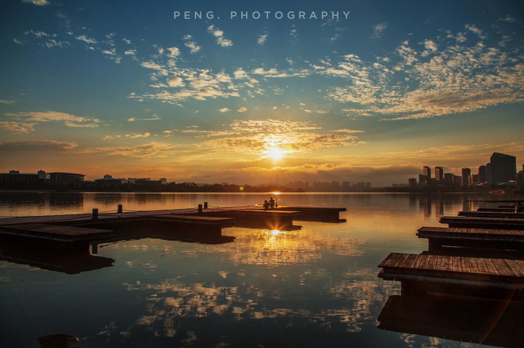 美丽的涪江之滨